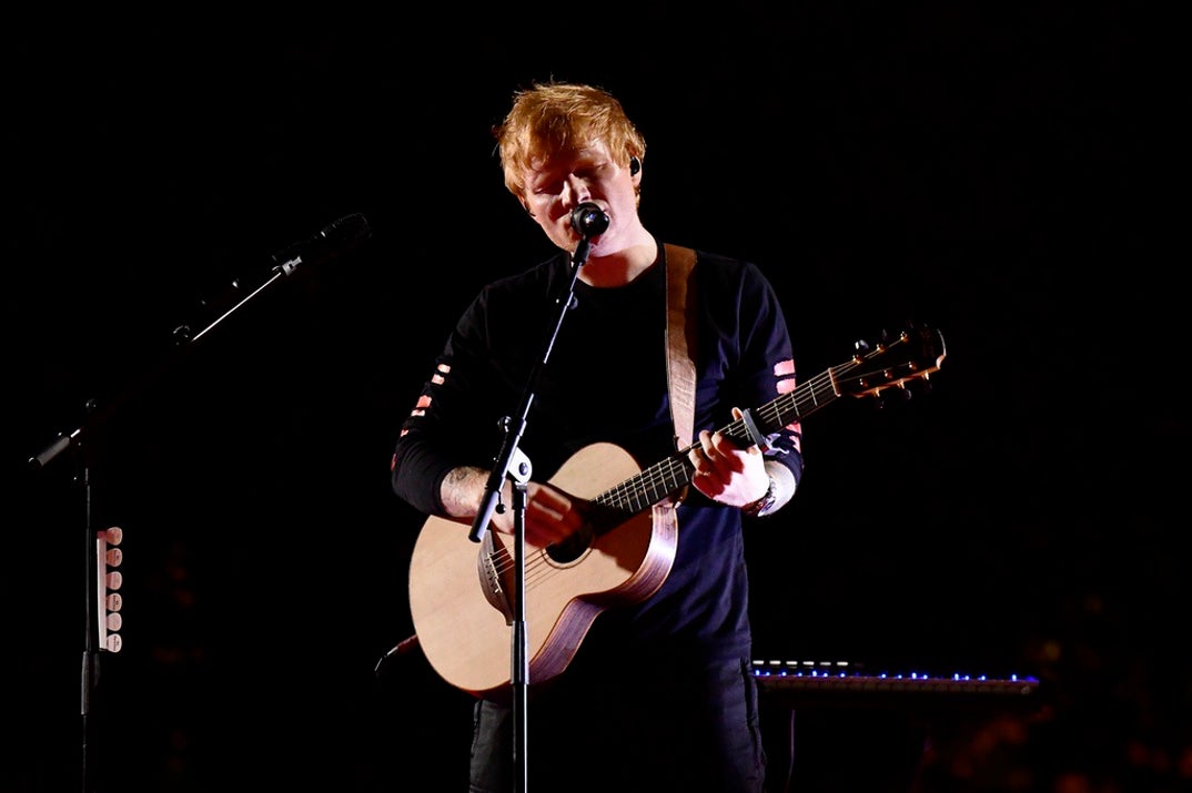 Ed Sheeran Performance photos 2