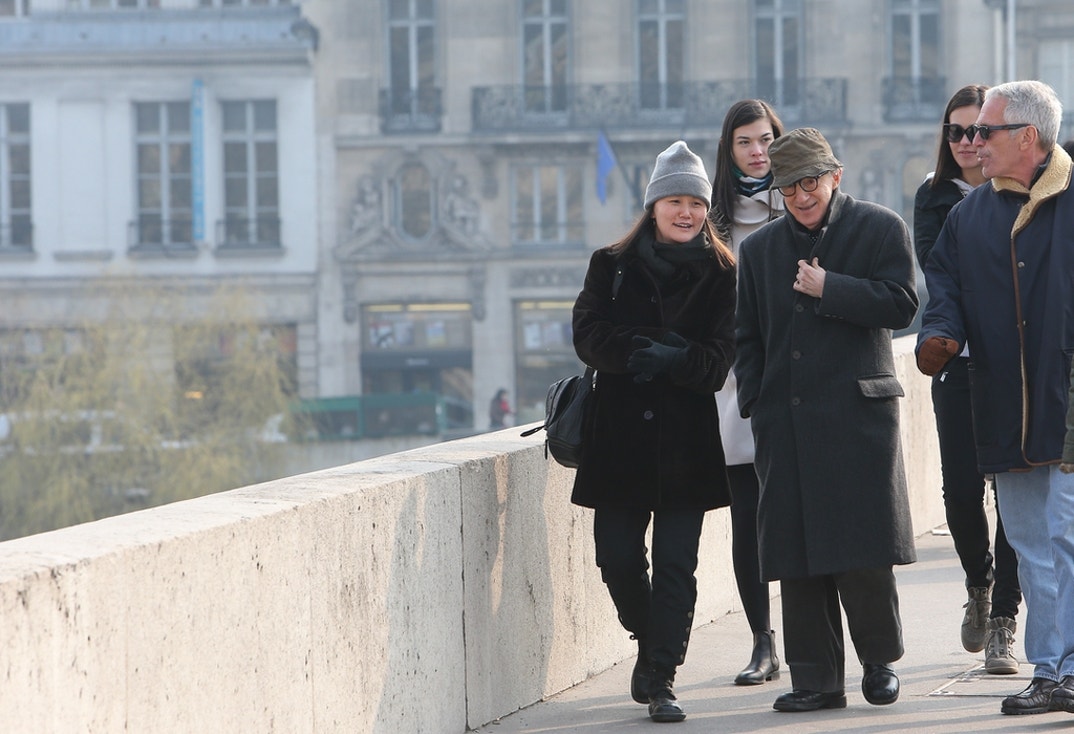 Woody Allen and Jeffrey Epstein Walk 2