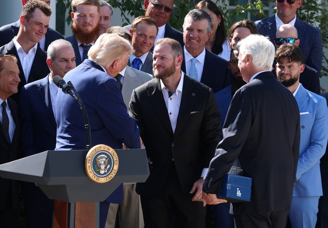 Dodgers At The White House 3