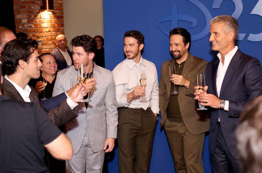 Jonas Brothers, Lin-Manuel Miranda, Josh D'Amaro