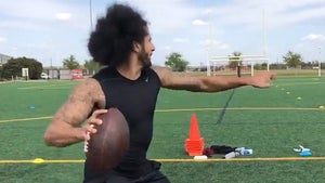 Colin Kaepernick Ripping Passes In Houston, 'Training Every Day'