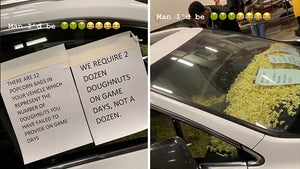 Tristan Thompson Destroys Rookie's Car with Popcorn Over Bad Donut Run!