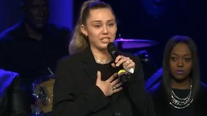 Miley Cyrus Breaks Down in Tears at Janice Freeman's Memorial