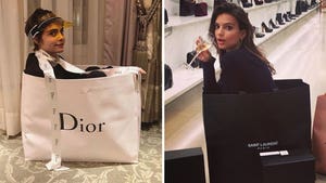 Babes In Bags -- Shop Til You Drop!