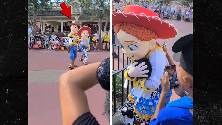 El personaje de ‘Toy Story’ seguramente saludará y abrazará a los niños negros en Disney World