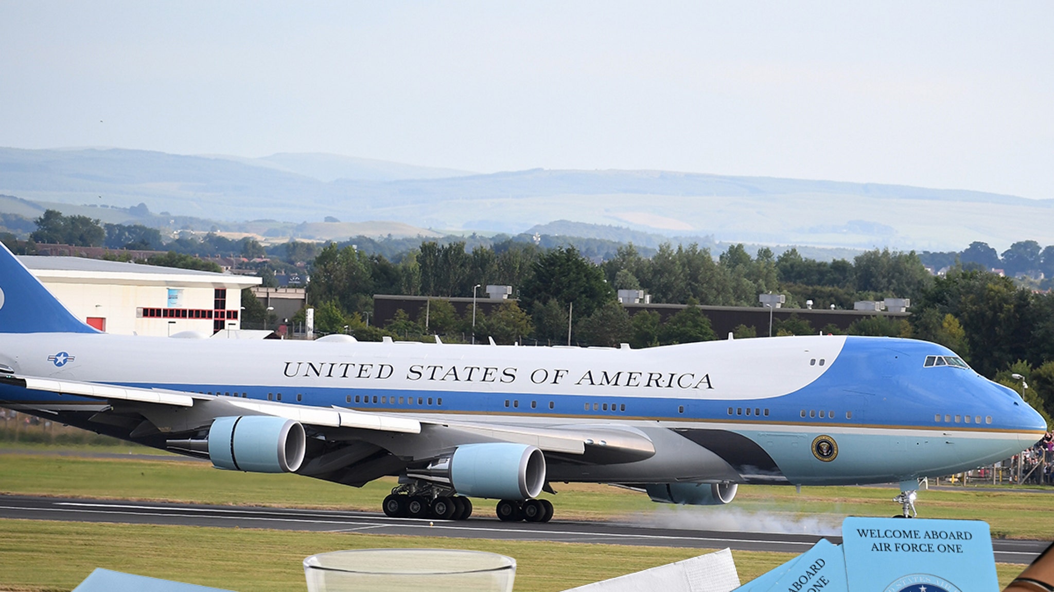 White House Calls Out Journalists for Stealing From Air Force One