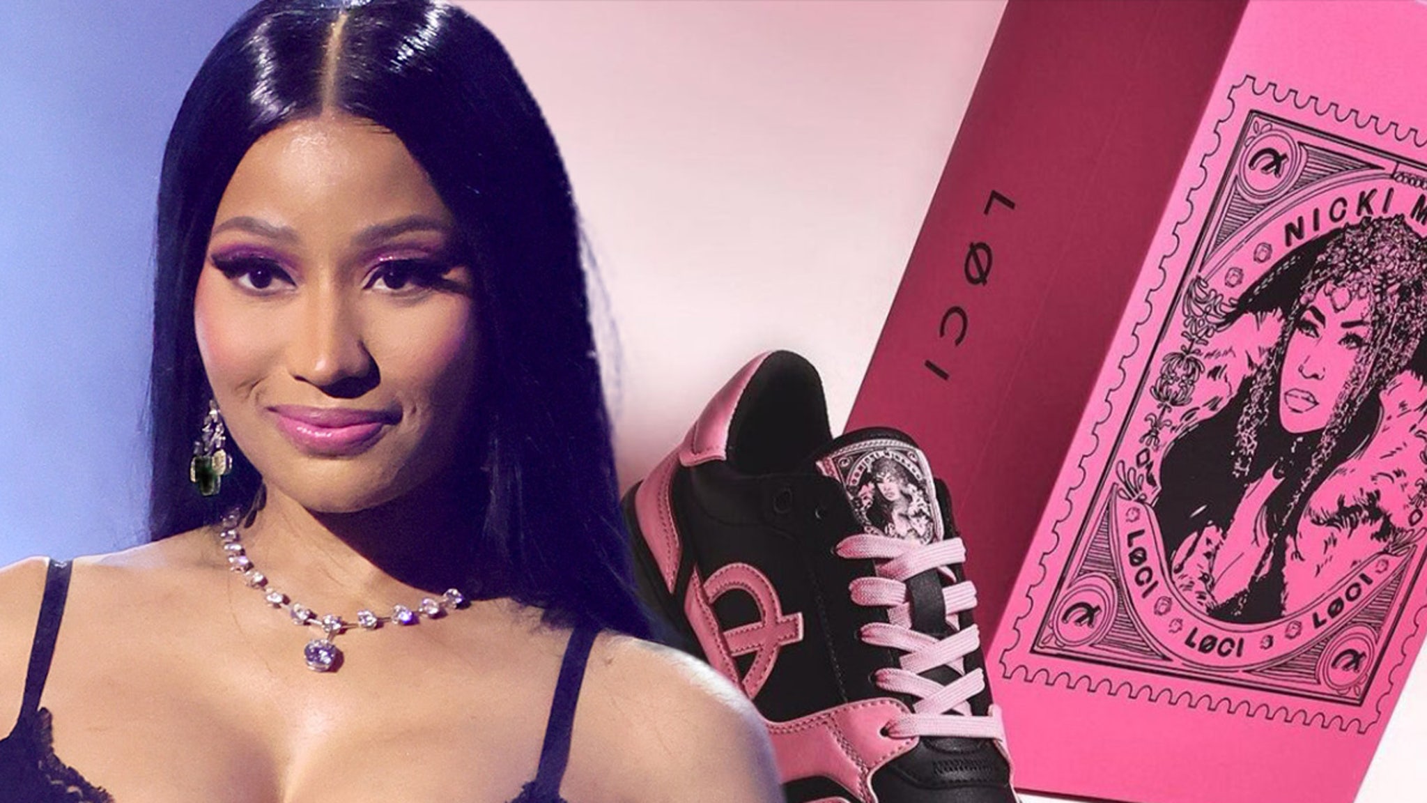 Nicki Minaj and Sneaker Company Loci Release Custom Shoes