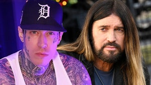 Trace Cyrus and billy ray cyrus