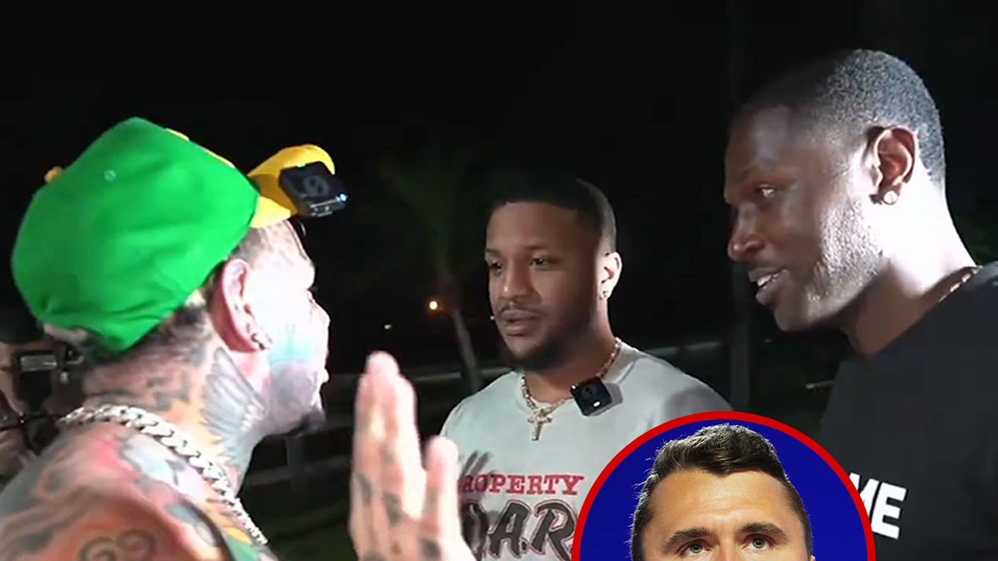 Tekashi 69 Assures Antonio Brown They ‘Won’t Get Charlie Kirk’d’ On Adin Ross Stream
