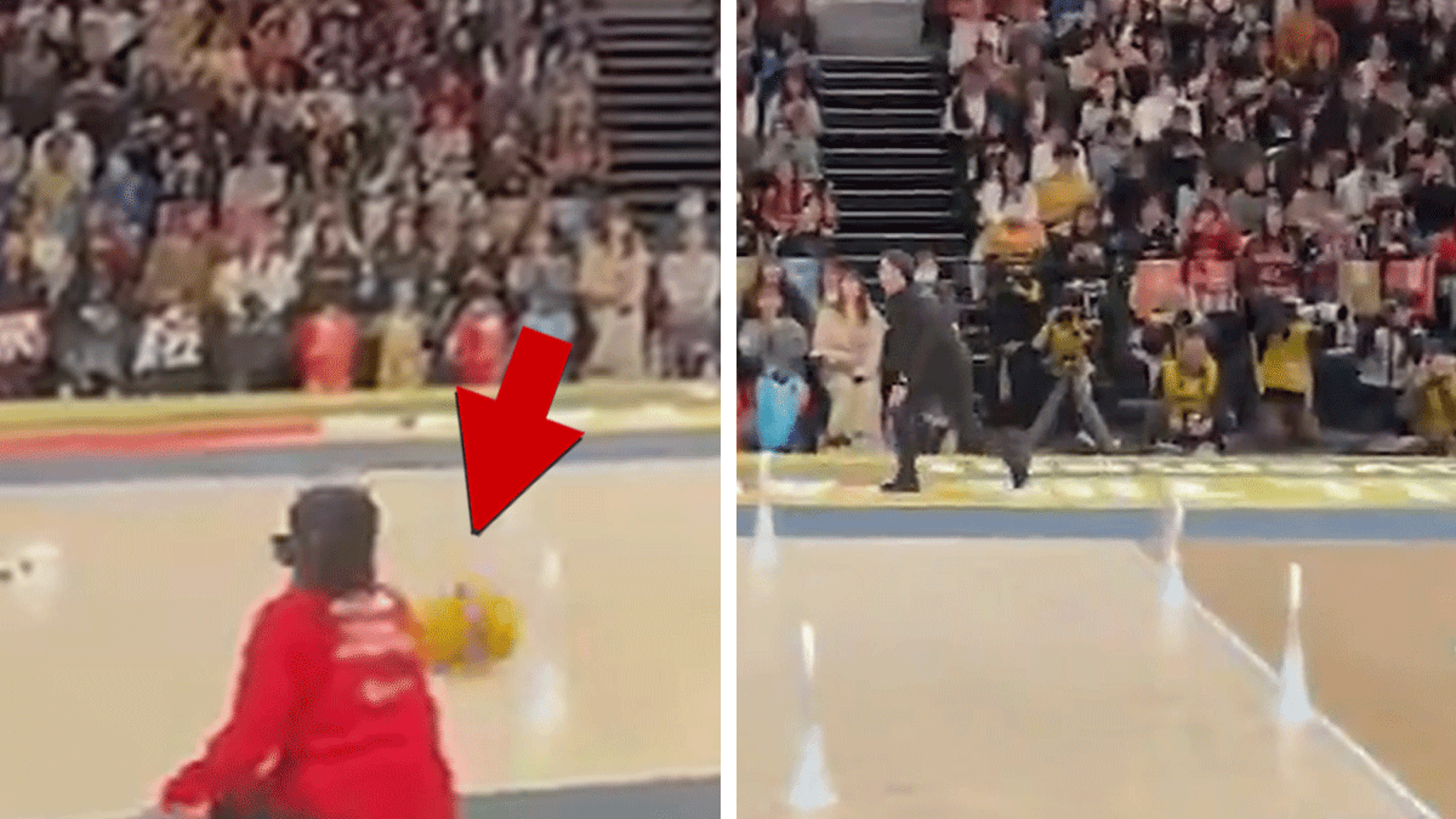 Jugador de voleibol se vuelve viral por su disculpa épica después del golpe al personal de servicio