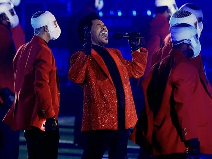 The Weeknd Super Bowl LV halftime Show photos 0026