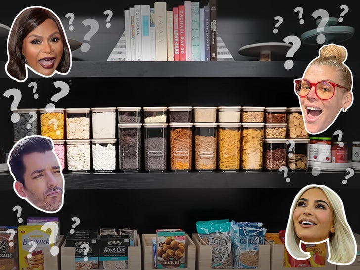 Celebrity Pantries -- Guess Who!