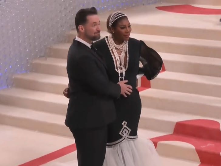 serena williams pregnant at met gala 2023