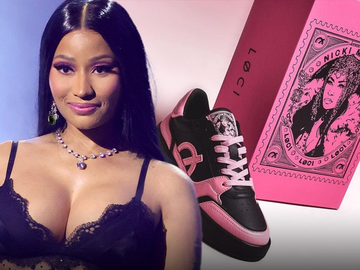 Nicki Minaj lanza zapatillas personalizadas