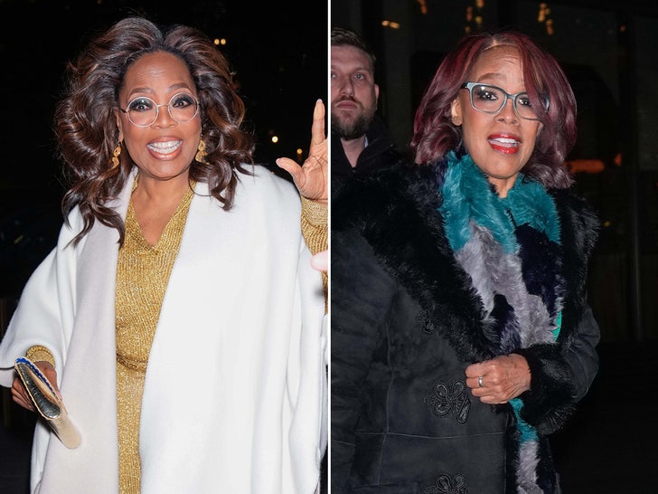 Oprah Winfrey Surprises Gayle King with Birthday Bash