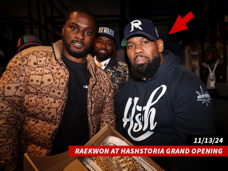 Raekwon The Chef attend Hashstoria Grand Opening sub getty swipe