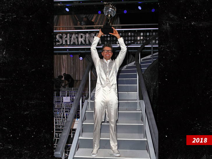 bobby bones mirror ball trophy dwts sub getty swipe