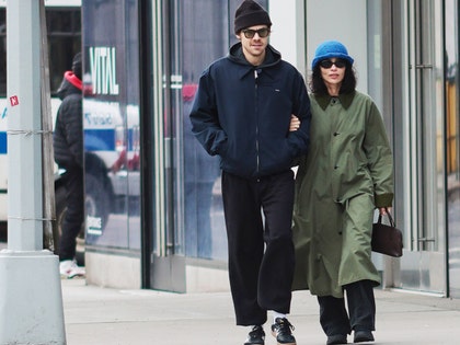 Harry Styles and Zoe Kravitz out in NYC The Image Direct 2