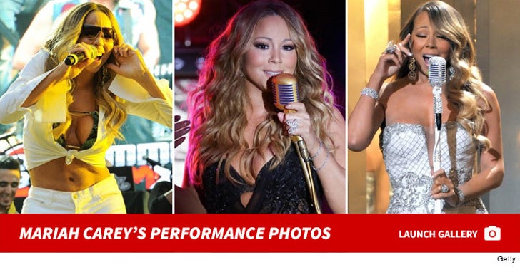 Mariah Carey's Live Performance Photos