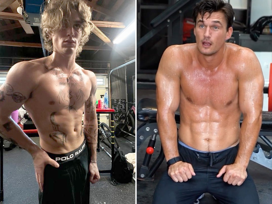 Vinnie Hacker vs. Tyler Cameron -- Dudes In The Gym Edition