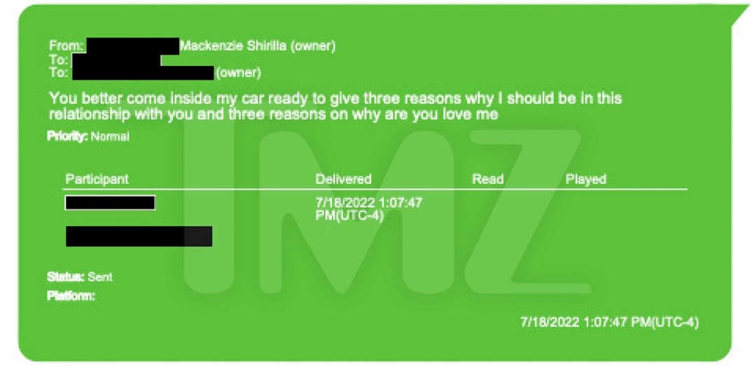 Inidivual Mazkenie Shirilla Accusing Dominic Russo 9