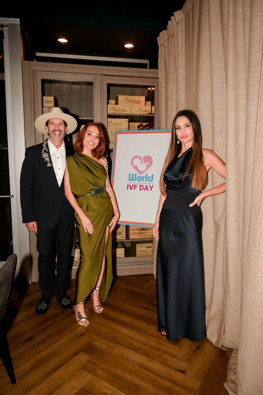 Television personalities Mary Bonnet and Sandra Vergara join Dr. David Smotrich