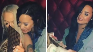 Demi Lovato Parties With Julian Edelman After Super Bowl, Not Dating