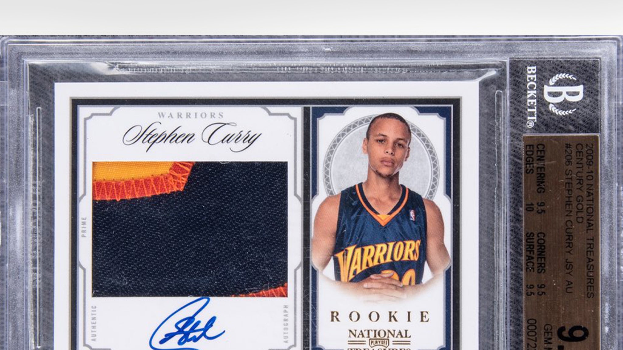 Steph Curry Rookie Card Gets 600k At Auction, Most Expensive Curry