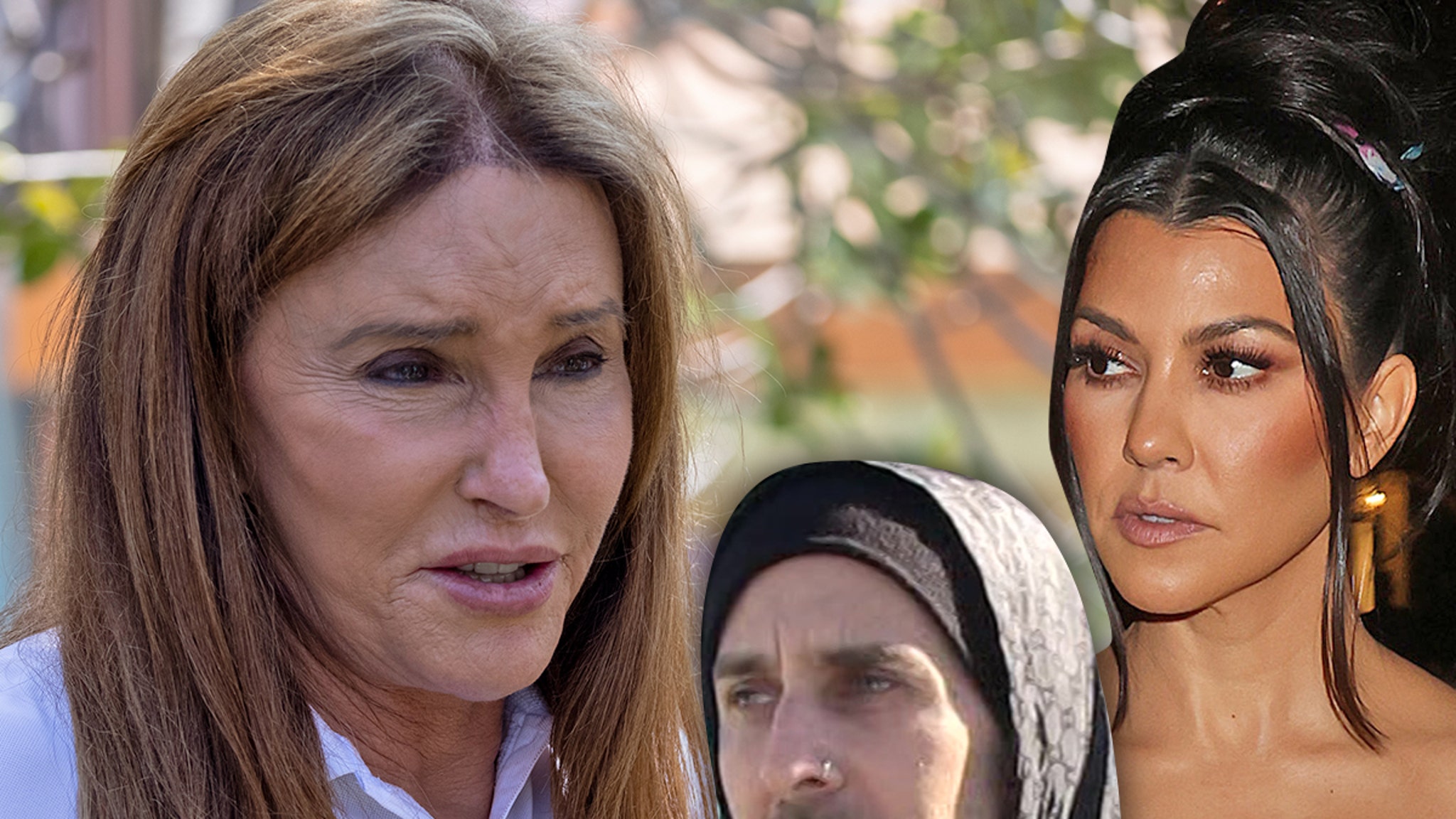 Caitlyn Jenner não foi convidada para Kourtney Kardashian, casamento de Travis Parker