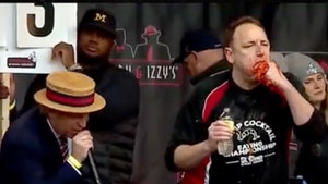 Joey Chestnut Loses Shrimp Cocktail Eating Competition, First Time In 8 Years