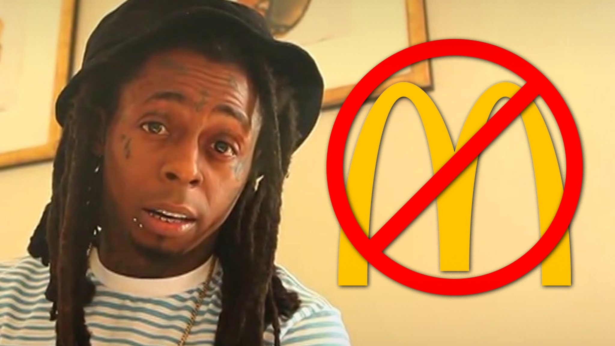 Lil Wayne kan zich de geuren van McDonald’s niet herinneren, hij eet gewoon eten van de chef