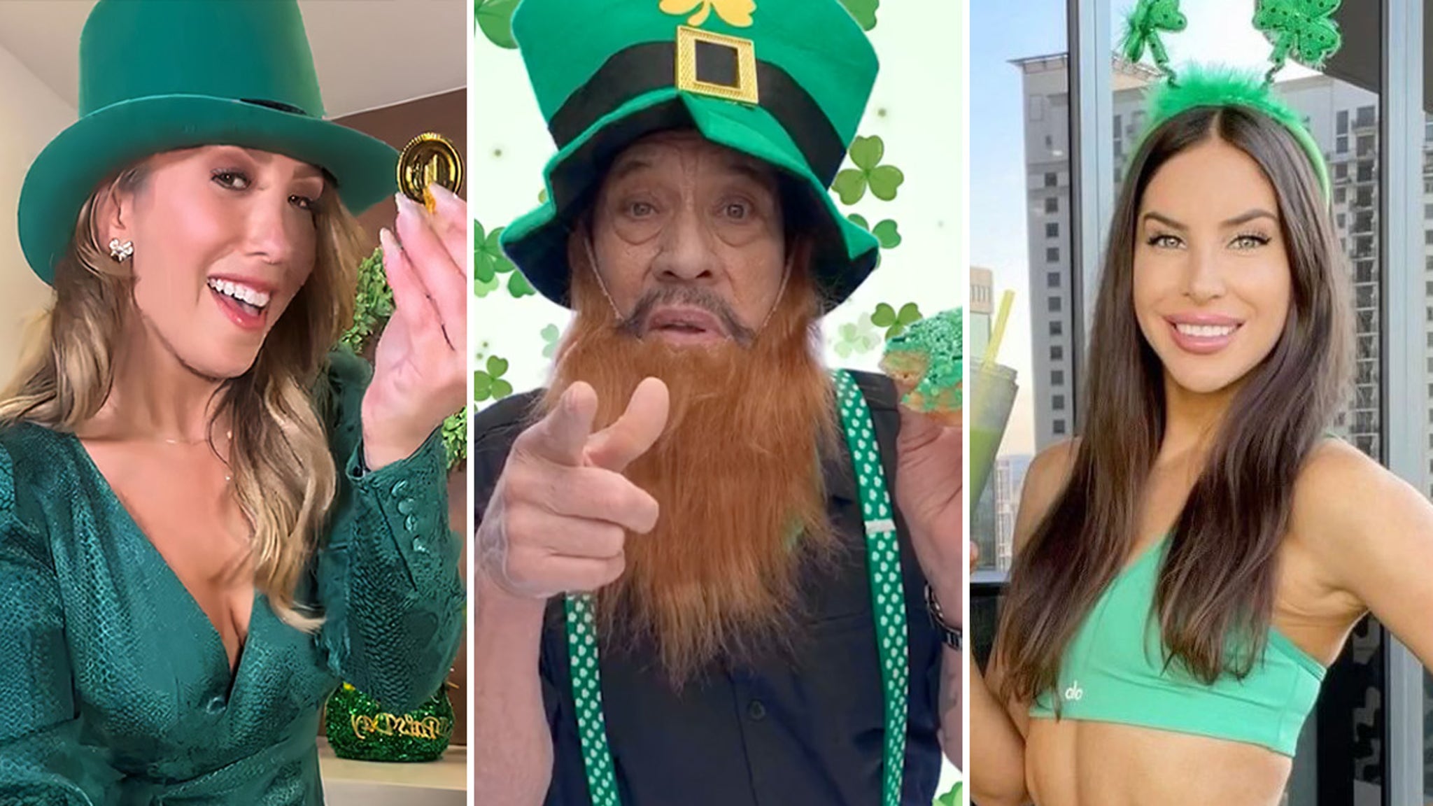 Celebrities Go Green for St. Patrick's Day 2023 thumbnail