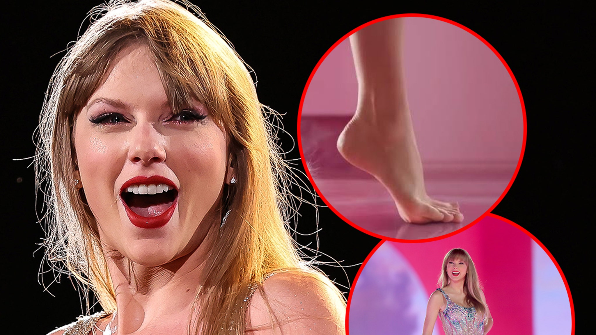 Taylor Swift In comparison with ‘Barbie’ After Heel Mishap at Brazil Present