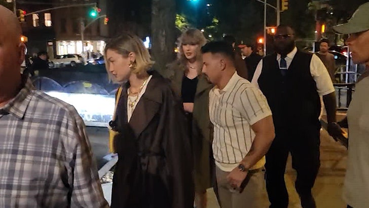 Taylor Swift and Gigi Hadid Hit Up Hot NYC Restaurant for Girls’ Night Out