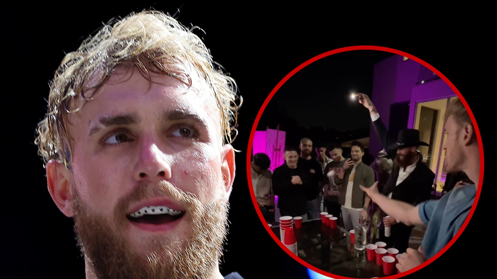 Video Shows Inside Jake Paul’s After-Party Following Mike Tyson Victory