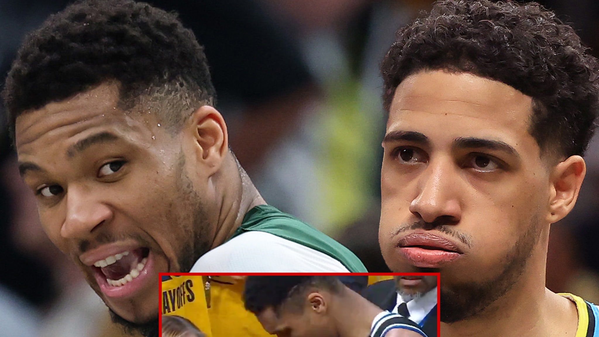 Giannis Antetokounmpo Scolds Tyrese Haliburton's Dad For Postgame Incident