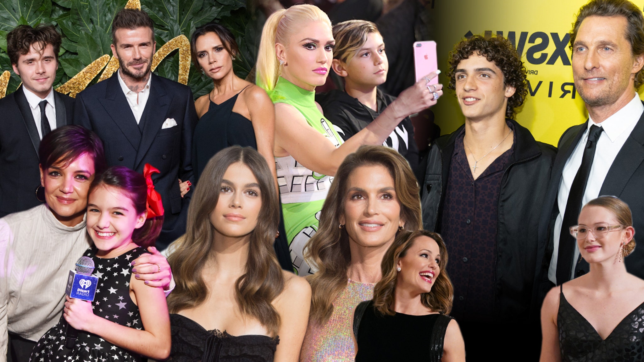 Suri Cruise, Kaia Gerber, The Beckham Kids: Hollywood Babies Timeline
