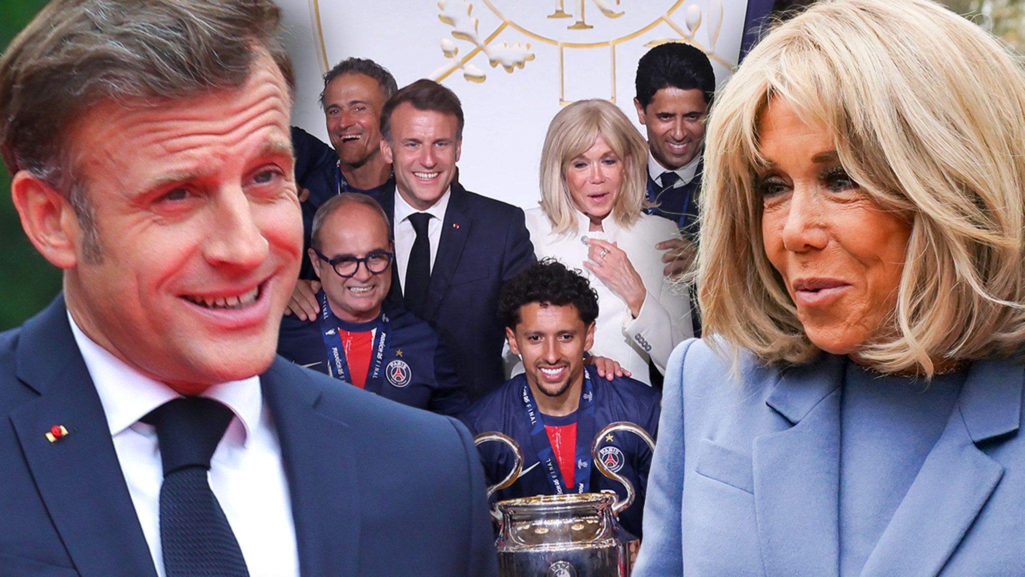 French Prez Emmanuel Macron and Wife Brigitte Back on Track After Slap