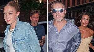 Brad Pitt, Ines de Ramon, Gigi Hadid, Bradley Cooper launch getty