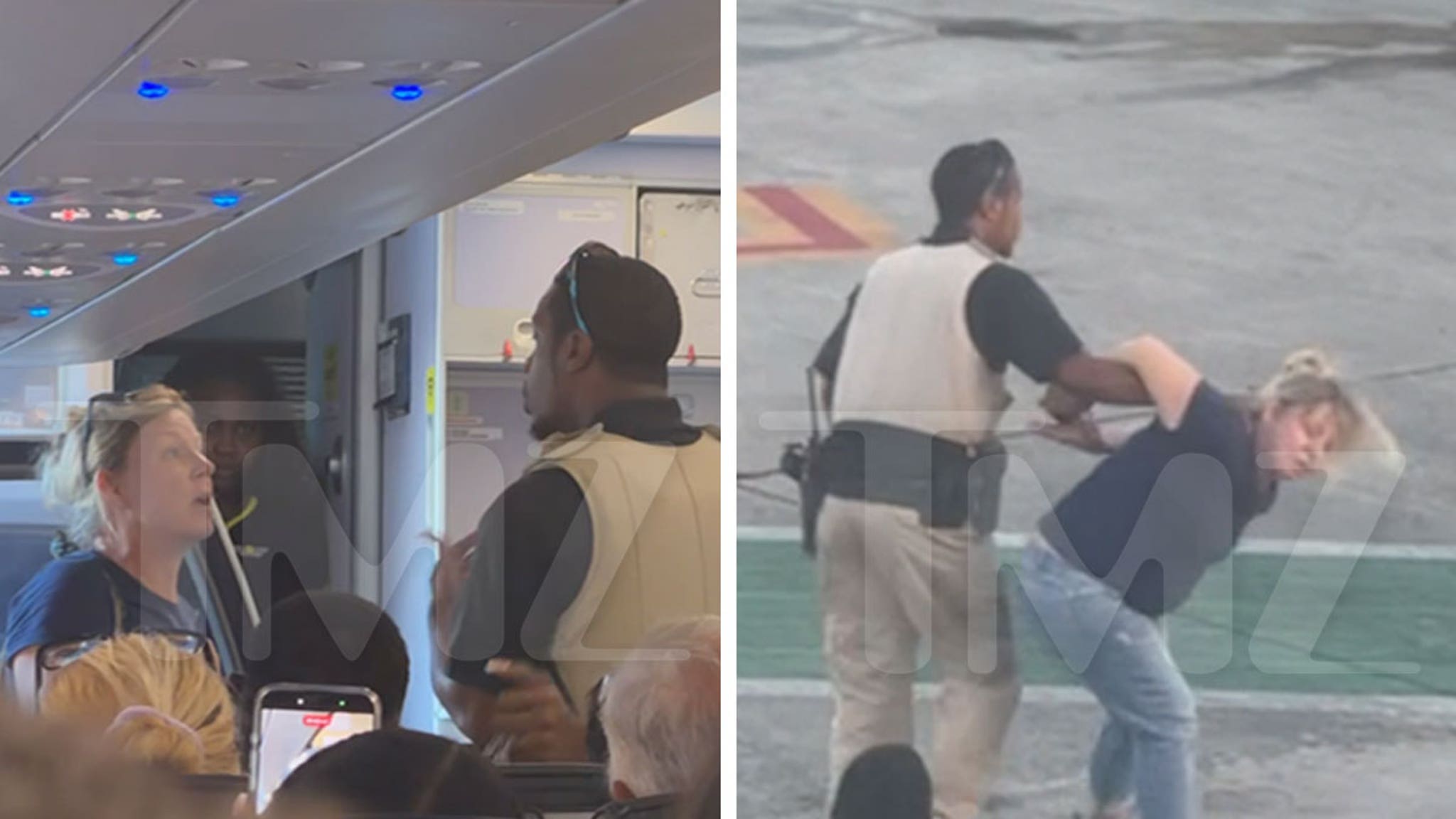 Woman Dragged Off Plane in St. Thomas With 2 Frenchies, Video Shows