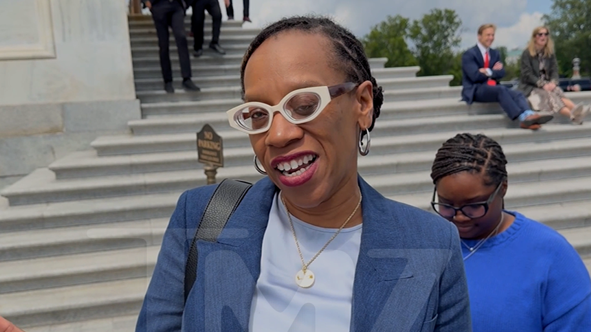 Rep. Lateefah Simon Asked About Members of Congress Partaking in 4/20 Festivities