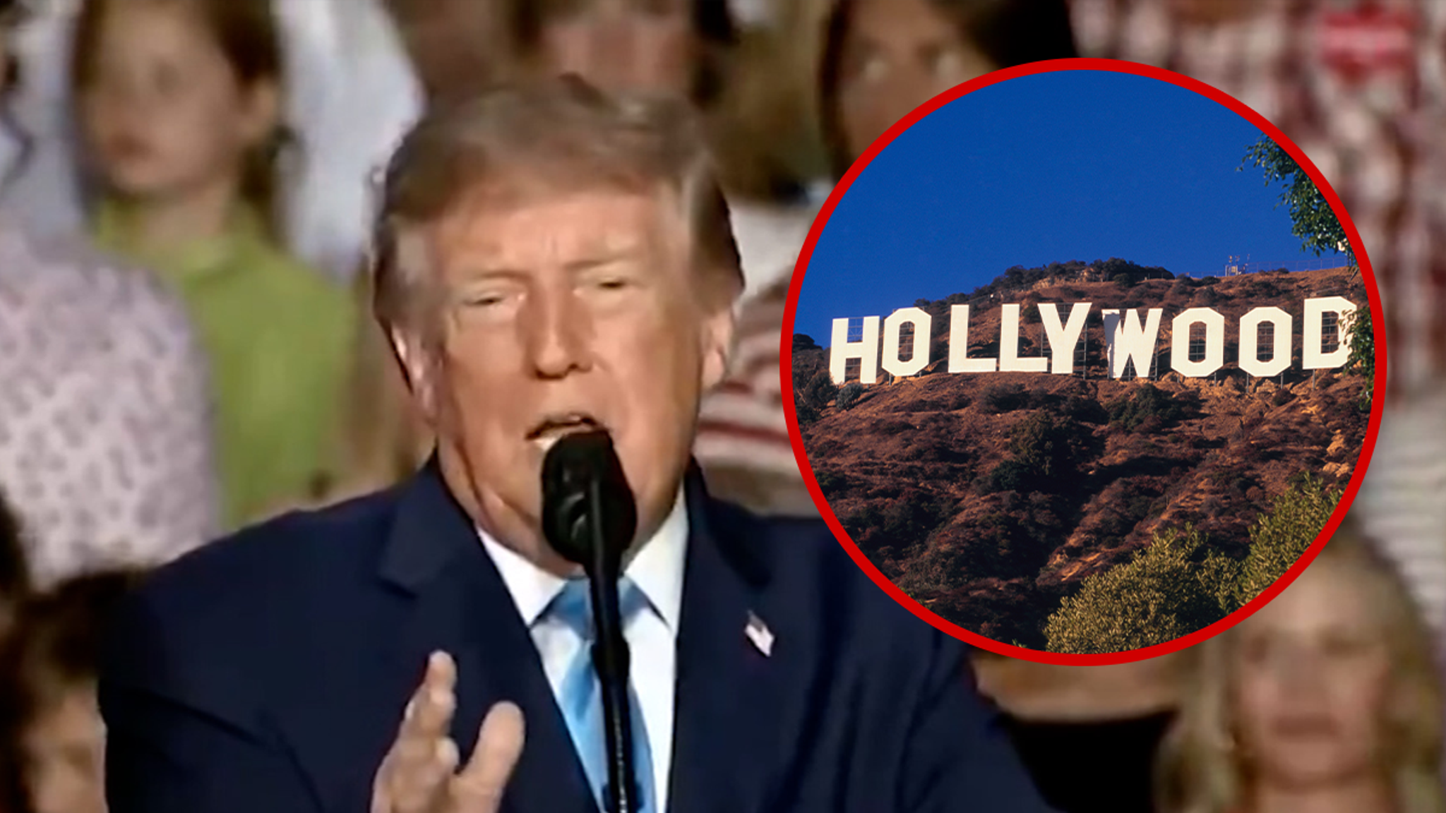 President Trump Suggests That Iran 'Take Out' Los Angeles and San Diego
