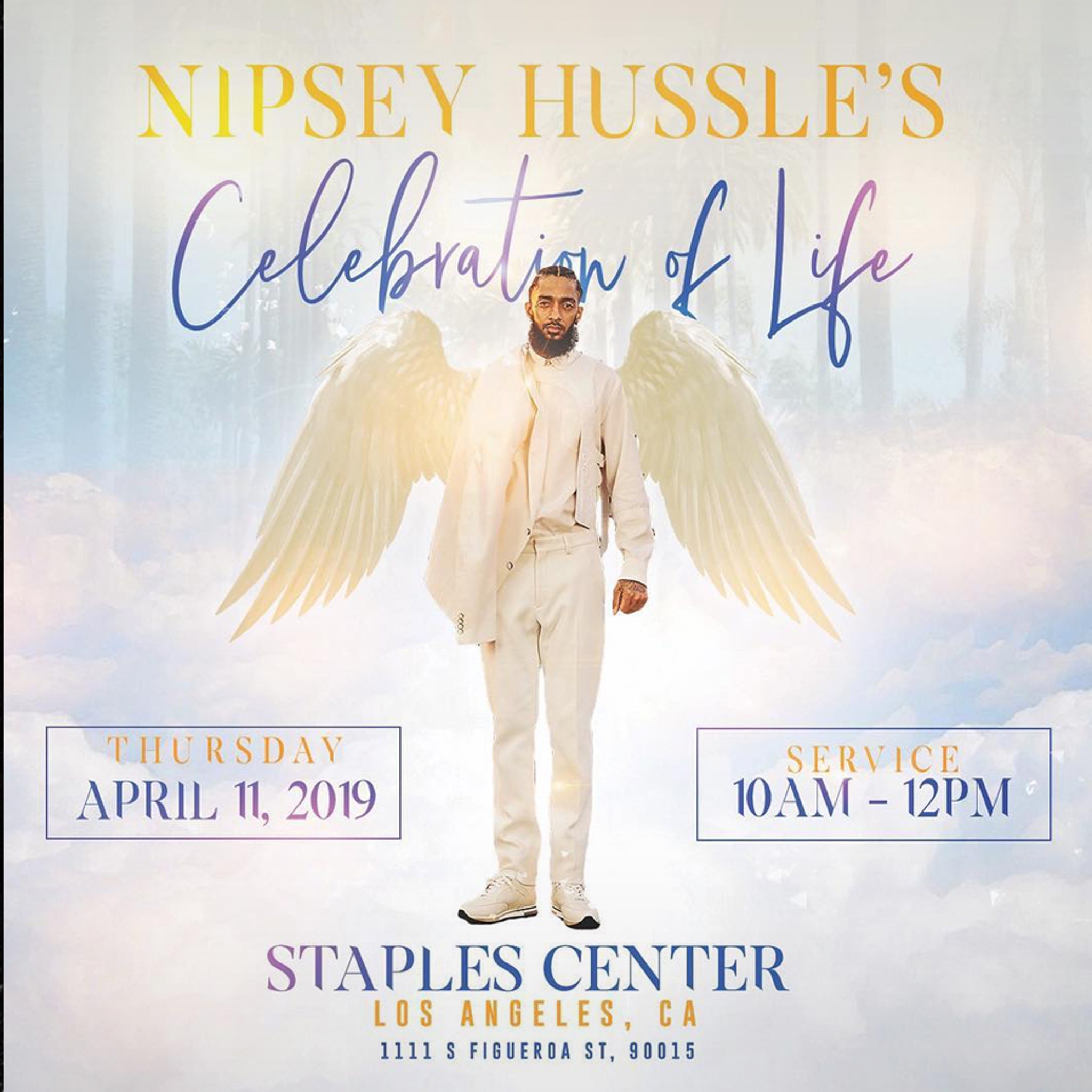Nipsey Hussle Memorial To Be Held At Staples Center