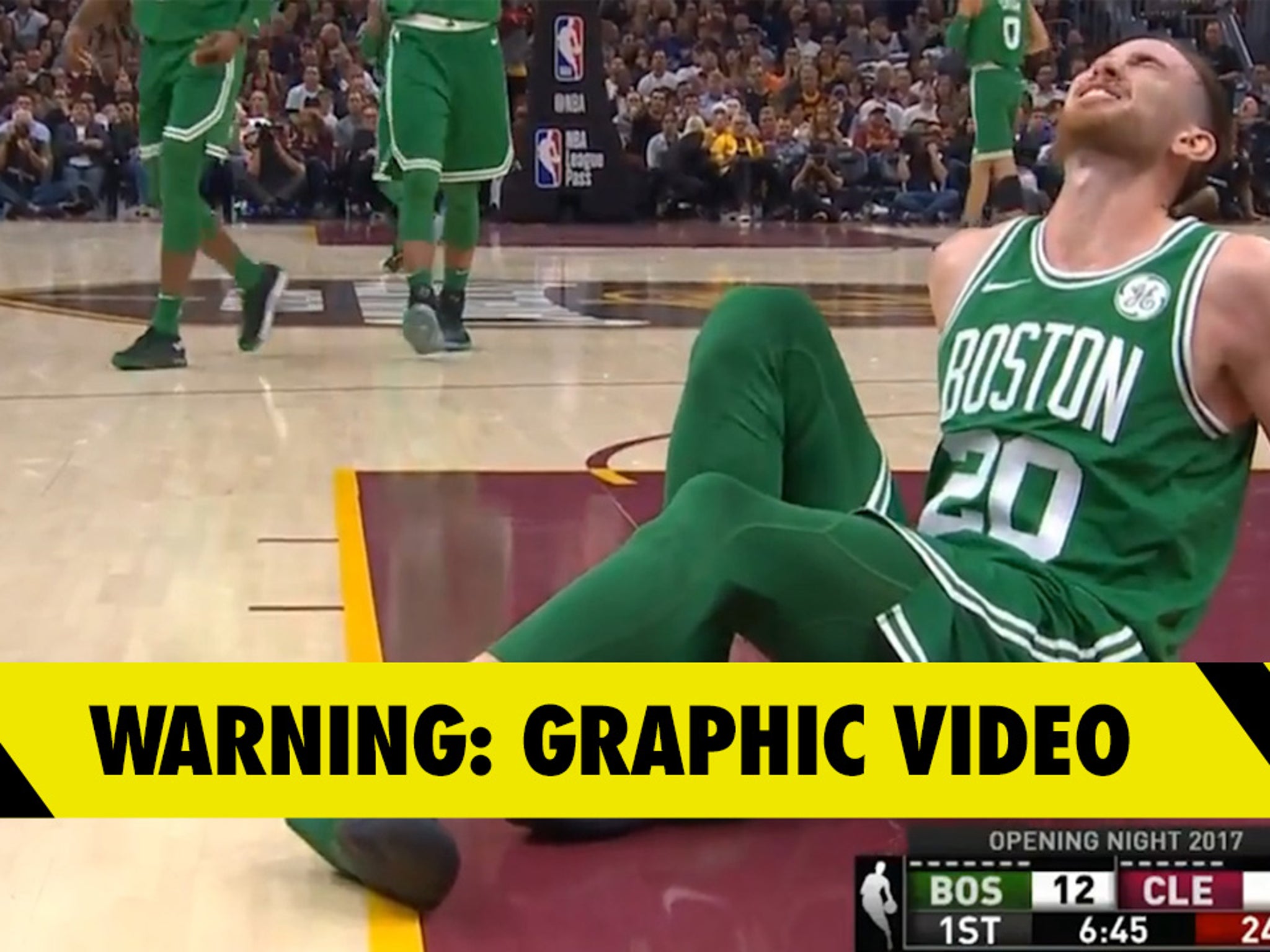 Gordon Hayward's ankle injury in the season opener: What they're