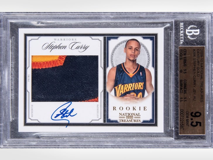 2009 stephen curry jersey card