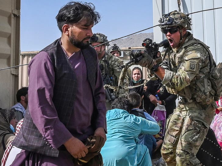 People Trying To Flee Afghanistan