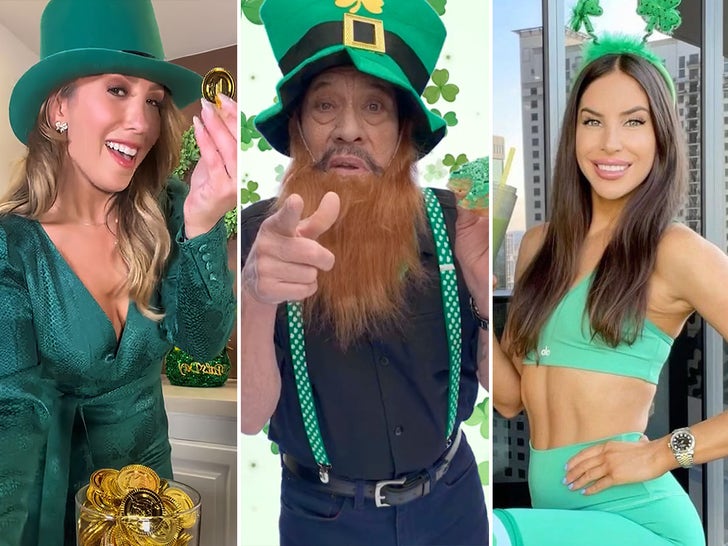 Entertainment Stars Celebrate St. Patrick's Day 2023