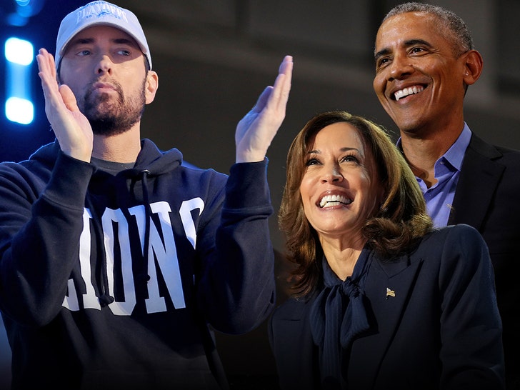 Eminem To Introduce Barack Obama At Kamala Harris Rally in Detroit