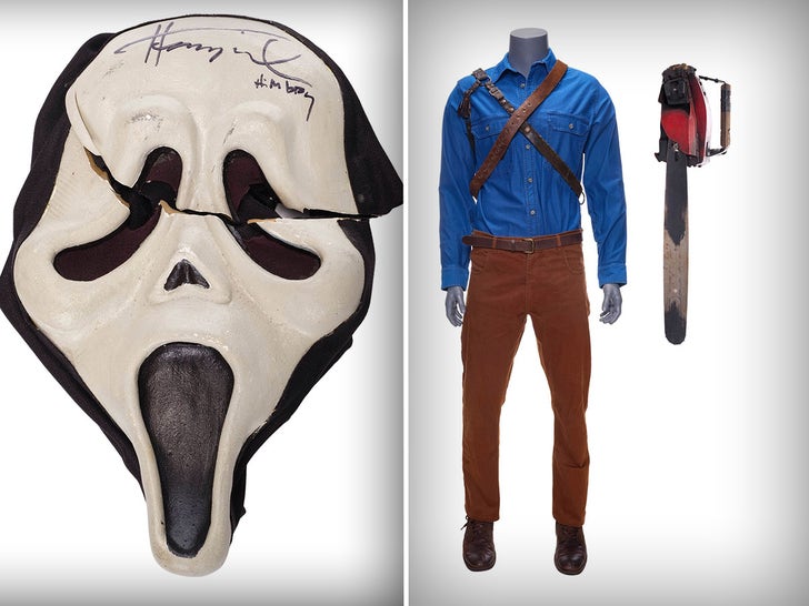 Killer Horror Movie Memorabilia From 'The Thing' & 'Scream' For Sale