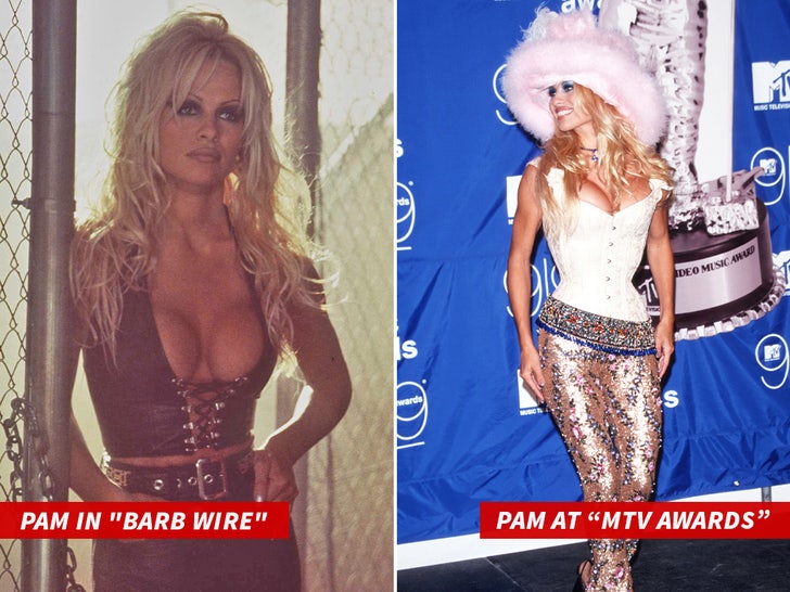 pamela anderson barbed wire